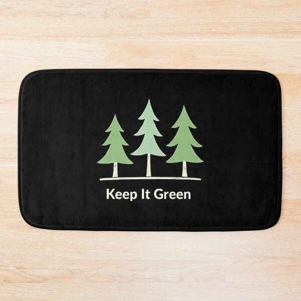 Item preview, Keep It Green – Minimalist Pine Tree Nature Design designed and sold by dkza.