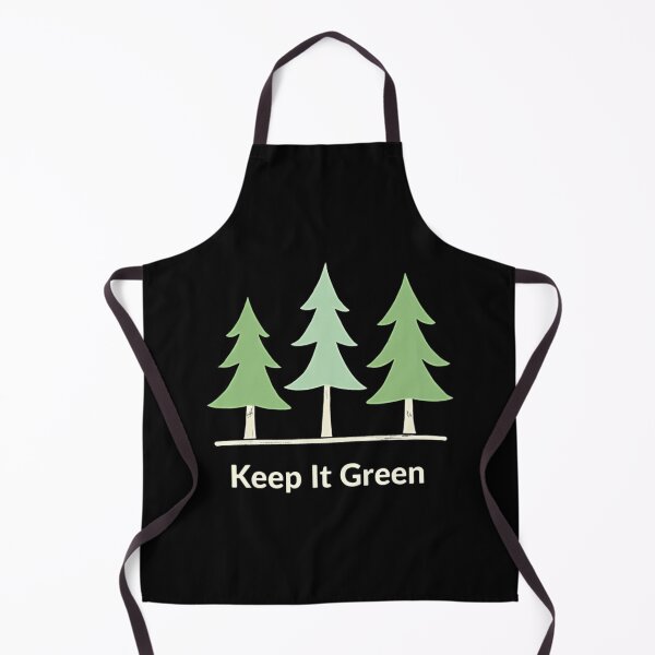 Item preview, Keep It Green – Minimalist Pine Tree Nature Design designed and sold by dkza.