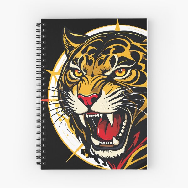 Item preview, Roaring Tiger – Compass Warrior Symbol Art designed and sold by sorryNOTsorry.brand.