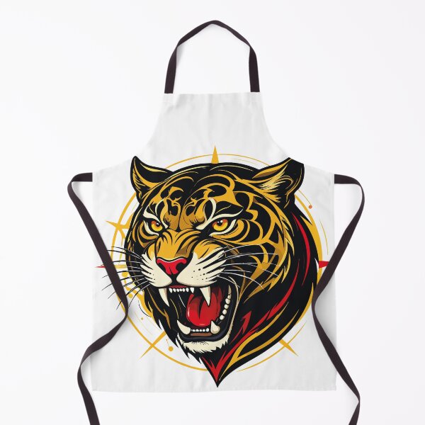 Item preview, Roaring Tiger – Compass Warrior Symbol Art designed and sold by sorryNOTsorry.brand.