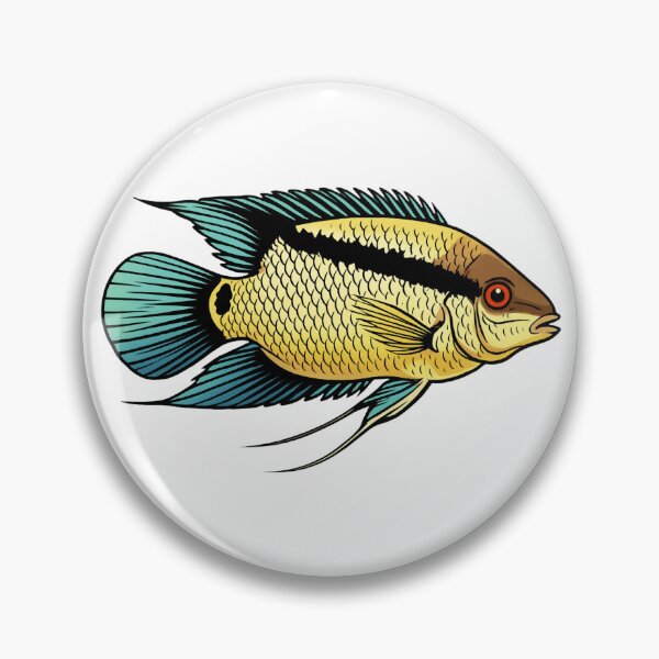 Item preview, Flag Cichlid (Mesonauta festivus) designed and sold by My-Thing.