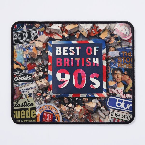 Item preview, Best of British 90s – Britpop Era Retro UK Music Culture Design designed and sold by GarnerSupplyCo.