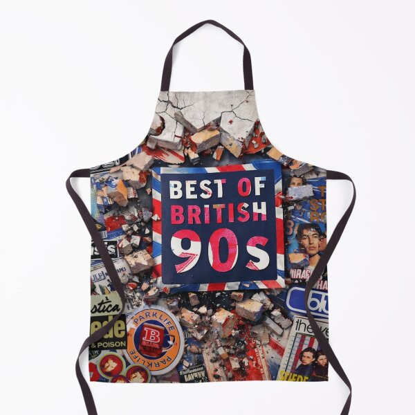 Item preview, Best of British 90s – Britpop Era Retro UK Music Culture Design designed and sold by GarnerSupplyCo.