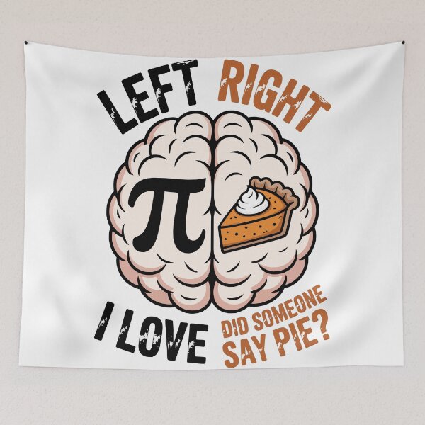 Item preview, Pi Versus Pie Brain designed and sold by jkrphoto.