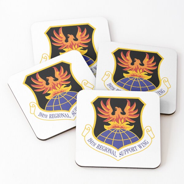 Item preview, Official Emblem of the 194th Regional Support Wing designed and sold by CharlieDesings.