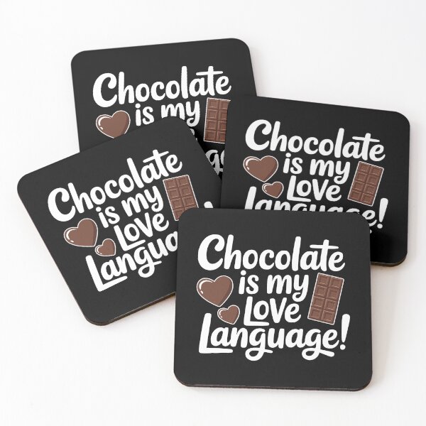 Item preview, Chocolate Is My Love Language! Cute Chocolate Lovers Gift designed and sold by PMCreative.