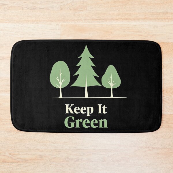 Item preview, Keep It Green – Minimalist Pine Tree Nature Design designed and sold by dkza.