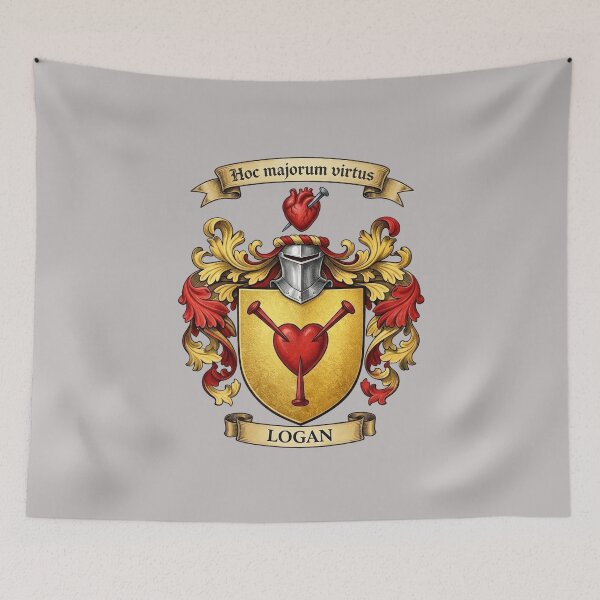 Item preview, The Logan Family Coat of Arms designed and sold by BagTown Clans.