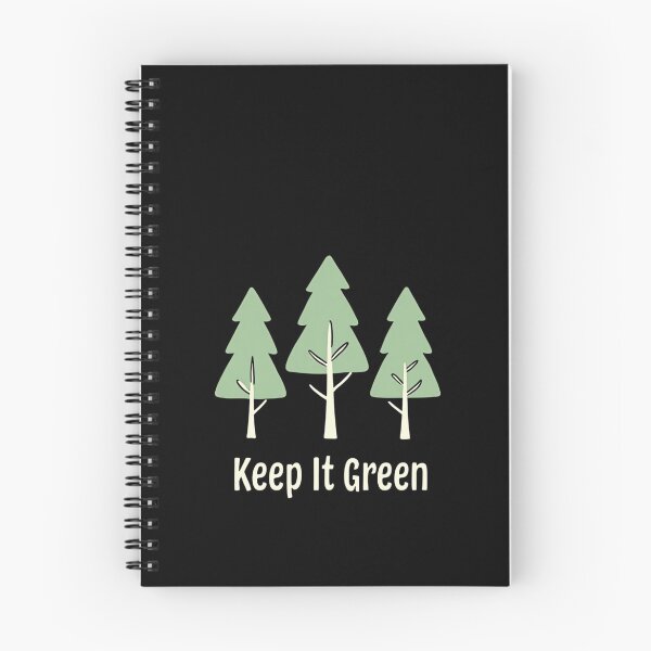 Item preview, Keep It Green – Minimalist Pine Tree Nature Design designed and sold by dkza.