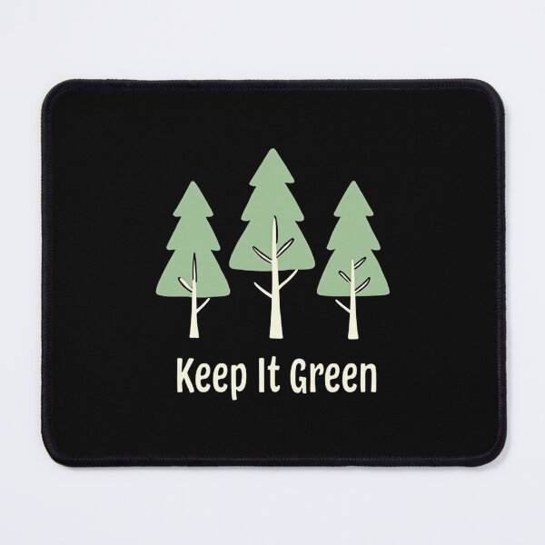 Item preview, Keep It Green – Minimalist Pine Tree Nature Design designed and sold by dkza.