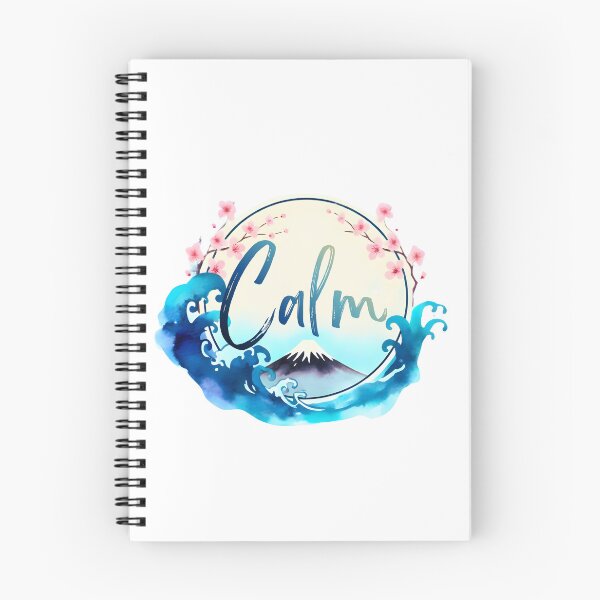 Item preview, Calm Japanese Great Wave Art designed and sold by TrinovaCreates.