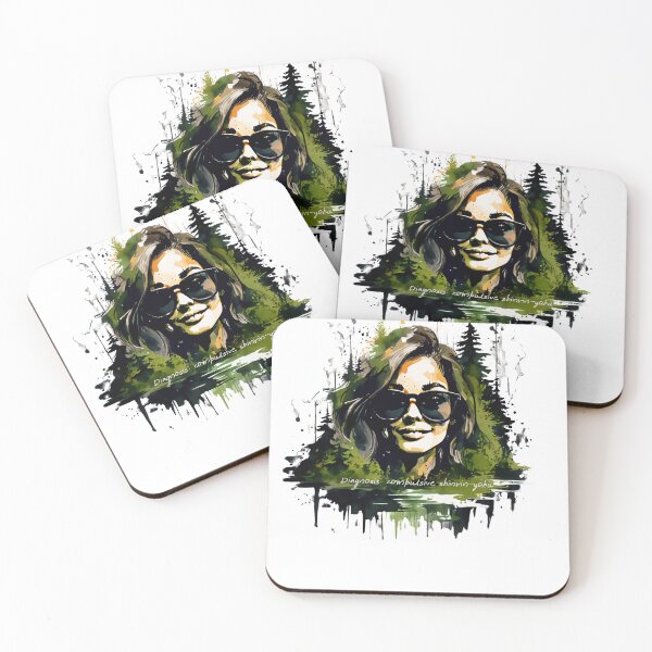Item preview, Forest Bathing  Nature Woman Aesthetic Art & Gifts designed and sold by KArtcore.