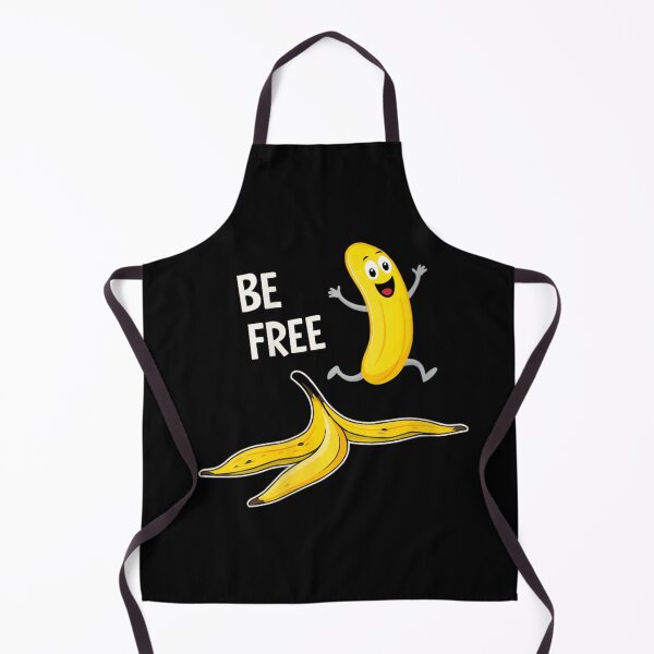 Item preview, Be Free Banana Slip Funny Cartoon Fruit Humor Joke Design designed and sold by Taniyah Gomes.