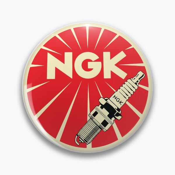 Item preview, Vintage NGK spark plugs - fuel yellowed finish designed and sold by retropetrol.