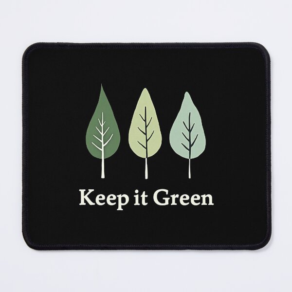 Item preview, Keep It Green – Minimalist Pine Tree Nature Design designed and sold by dkza.