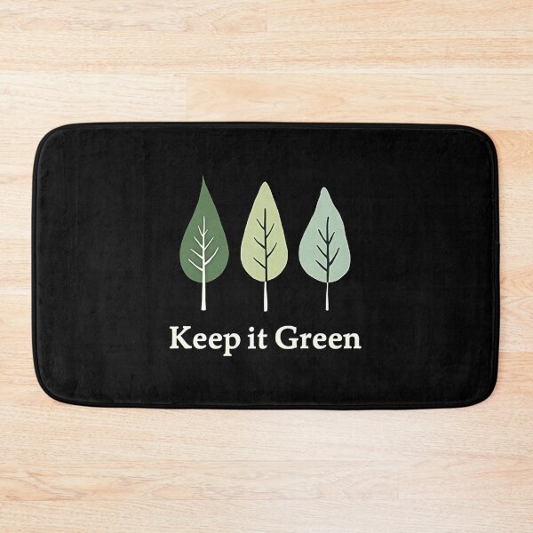 Item preview, Keep It Green – Minimalist Pine Tree Nature Design designed and sold by dkza.