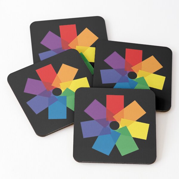Item preview, Color Wheel Geometric Abstract – Modern Rainbow Minimalist Design designed and sold by GorinART.
