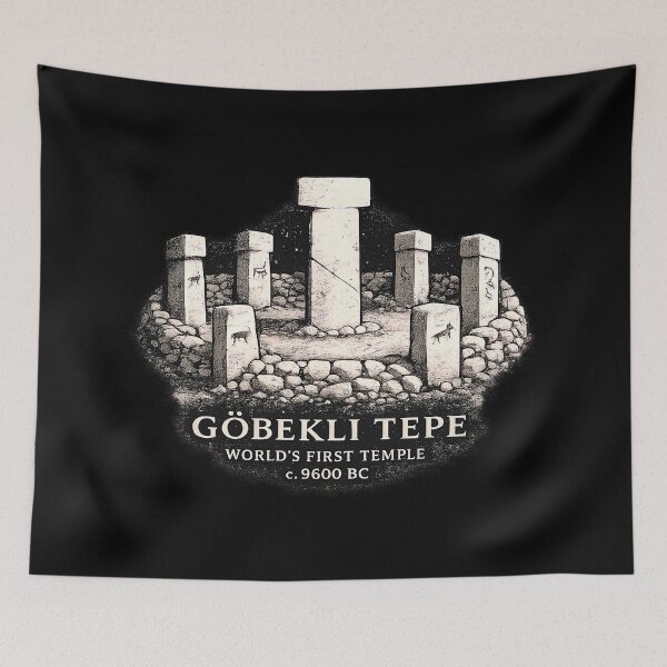 Item preview, Göbekli Tepe Ancient Mystery Art designed and sold by Retr0Tshirts.