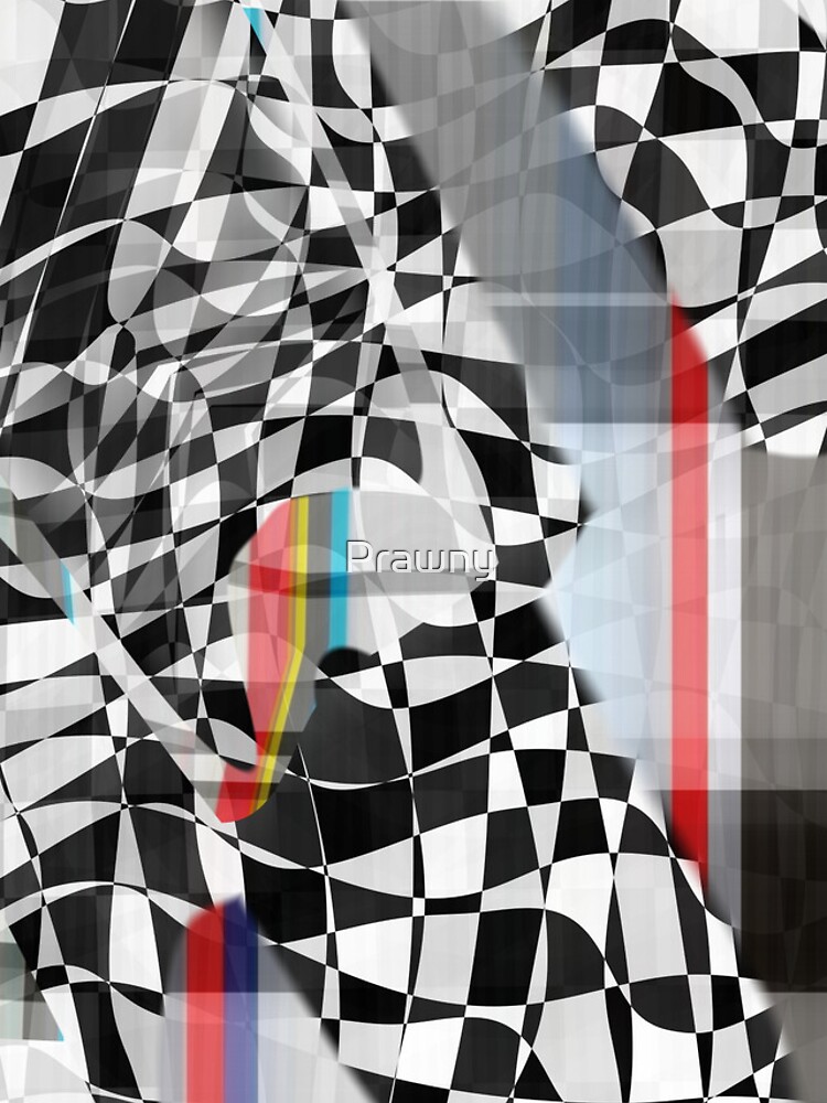 Thumbnail 4 of 4, iPhone Case, Abstract Geometric Collage Checker Pattern designed and sold by Prawny.