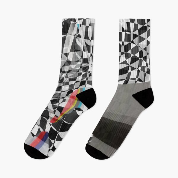 Item preview, Abstract Geometric Collage Checker Pattern designed and sold by Prawny.