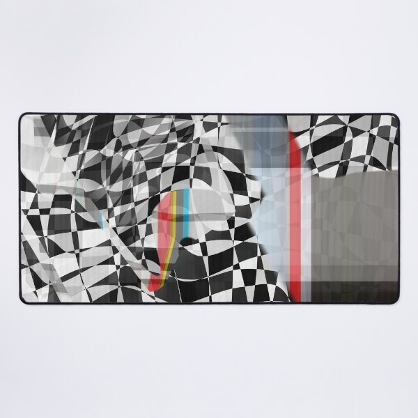 Item preview, Abstract Geometric Collage Checker Pattern designed and sold by Prawny.