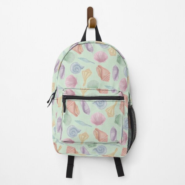 Item preview, Soft Watercolor Coastal Seashell Seamless Pattern designed and sold by Seamlessly Buffalo.