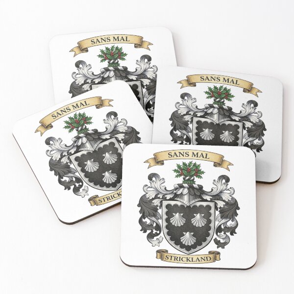 Item preview, The Strickland Family Coat of Arms designed and sold by BagTown Clans.