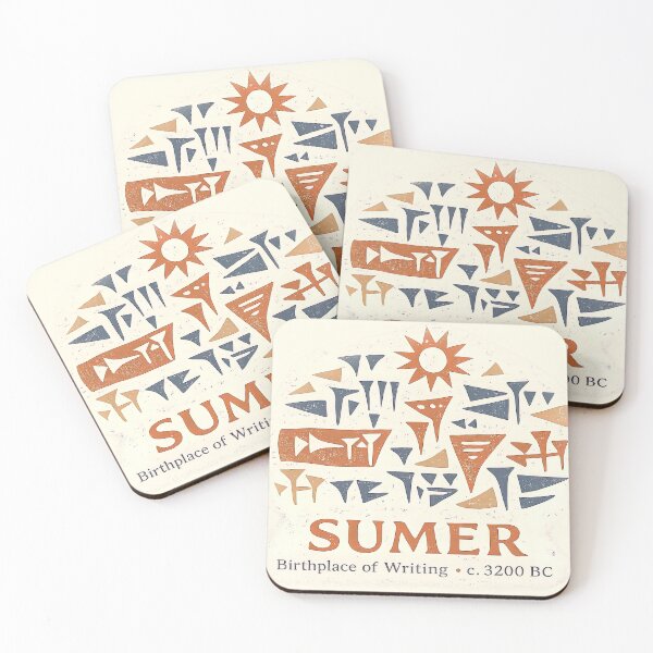 Item preview, Sumerian Cuneiform Ancient Writing Art designed and sold by Retr0Tshirts.