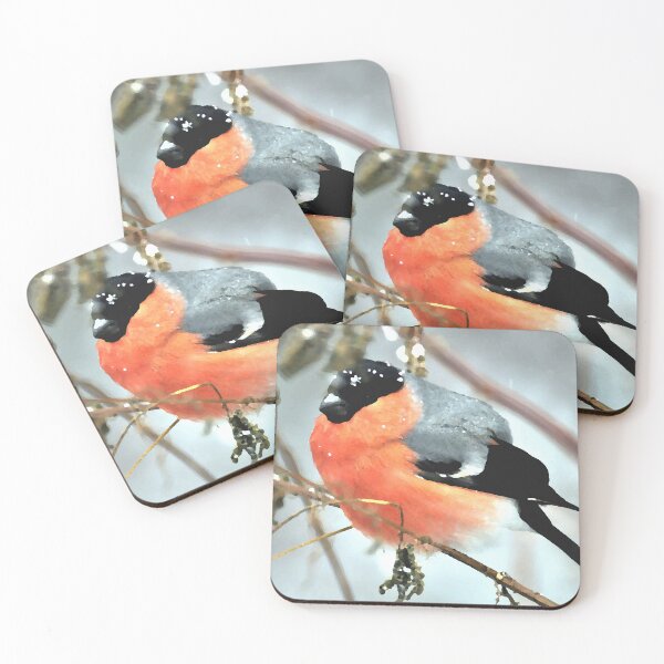 Item preview, Beautiful Small Bird in Winter scenery  designed and sold by GoodVibesOcean.