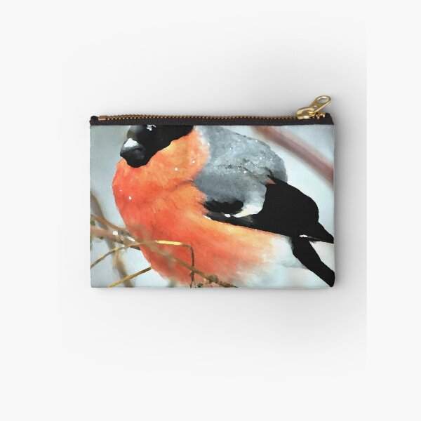 Item preview, Beautiful Small Bird in Winter scenery  designed and sold by GoodVibesOcean.