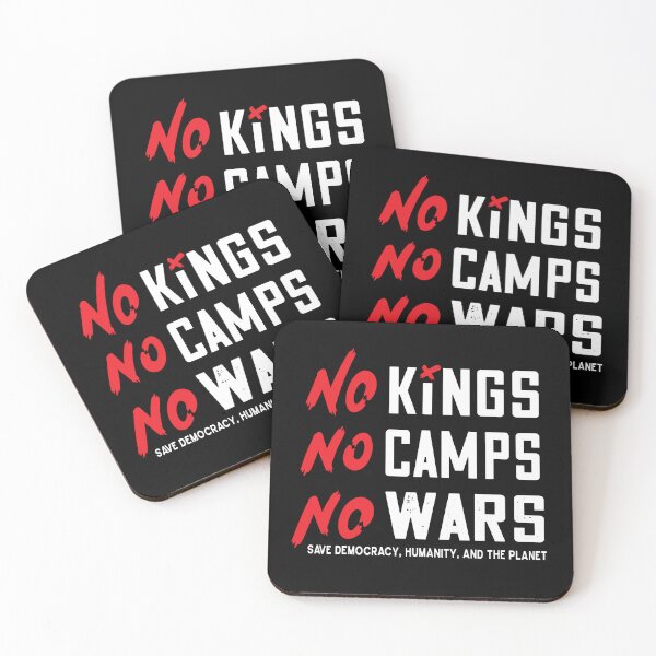 Item preview, No Kings, No Camps, No Wars designed and sold by jitterfly.