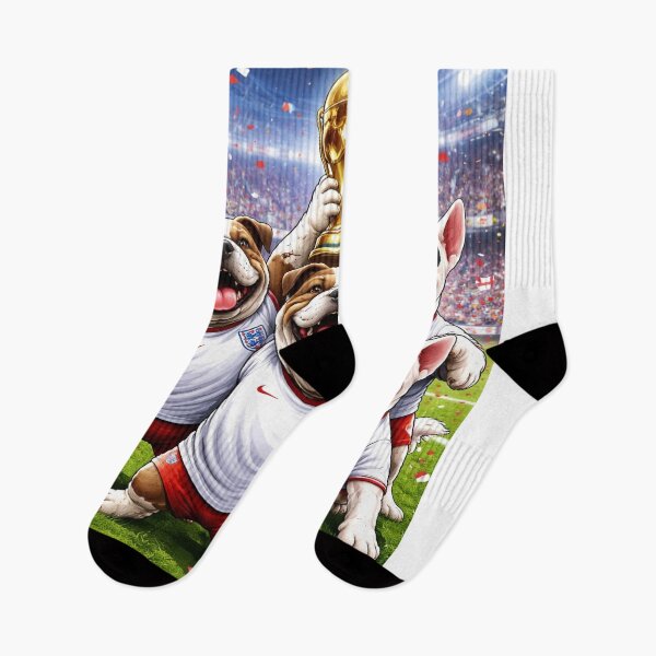 Item preview, England Football Dogs – Bulldogs & Bull Terriers World Cup Celebration Design designed and sold by GarnerSupplyCo.