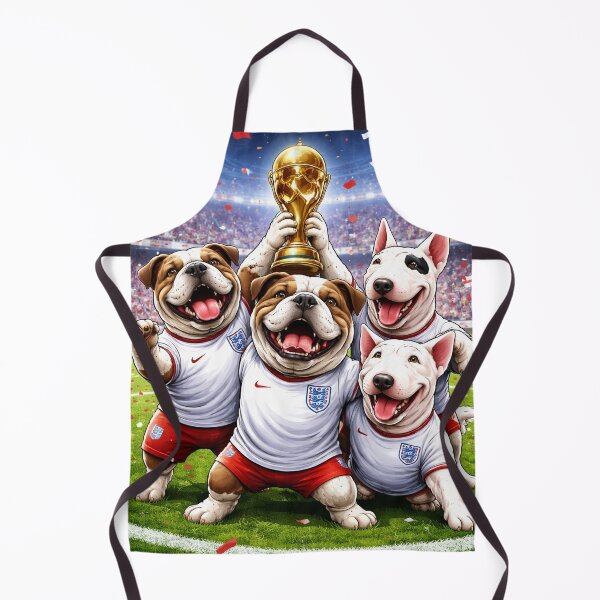 Item preview, England Football Dogs – Bulldogs & Bull Terriers World Cup Celebration Design designed and sold by GarnerSupplyCo.