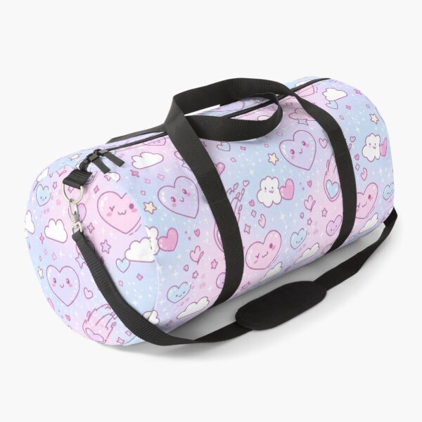 Item preview, Whimsical Hearts and Clouds Pattern designed and sold by StickVerse by Owais.