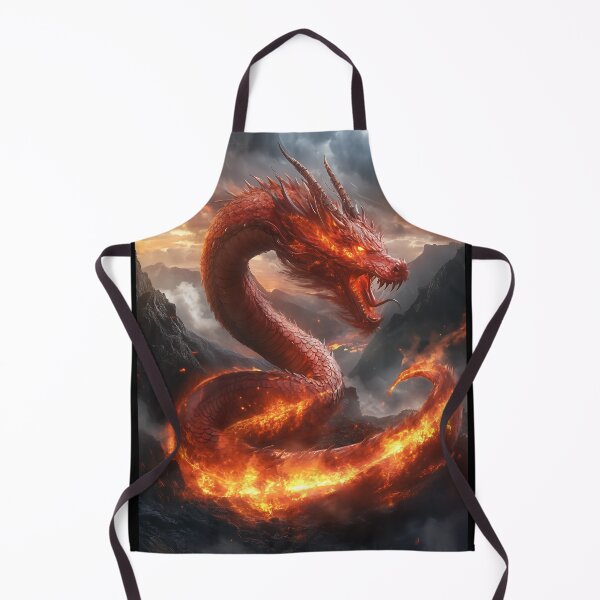 Item preview, Fire dragon designed and sold by ArtfulPlay.