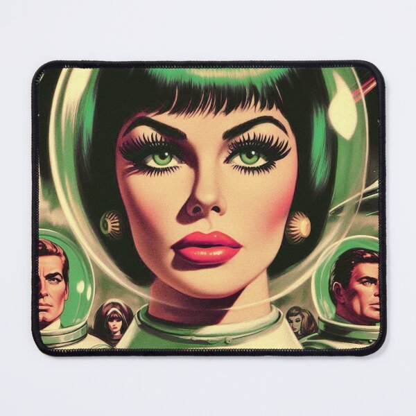 Item preview, Vintage Space Girl designed and sold by PulpVintage.