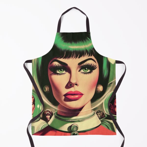Item preview, Vintage Space Girl designed and sold by PulpVintage.