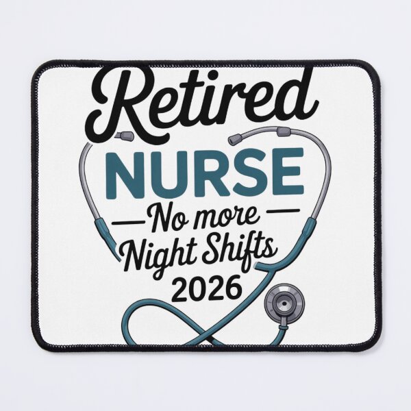 Item preview, Retired Nurse Shirt | No More Night Shifts, Nursing Retirement Gift 2026 Classic T-Shirt  designed and sold by podlook.