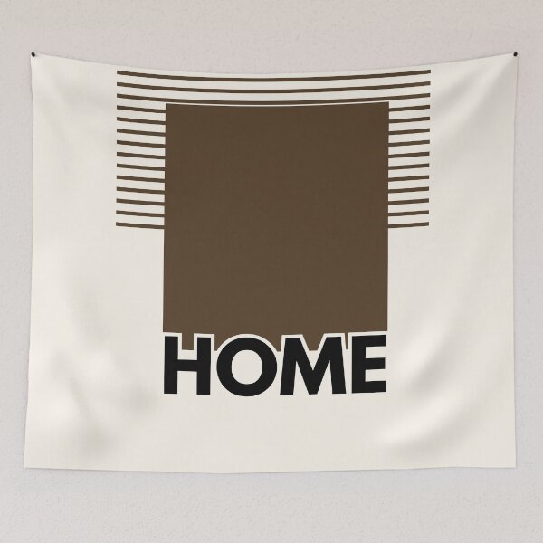 Item preview, Modern Minimalist HOME Typography Art designed and sold by HBBS DESIGNS.