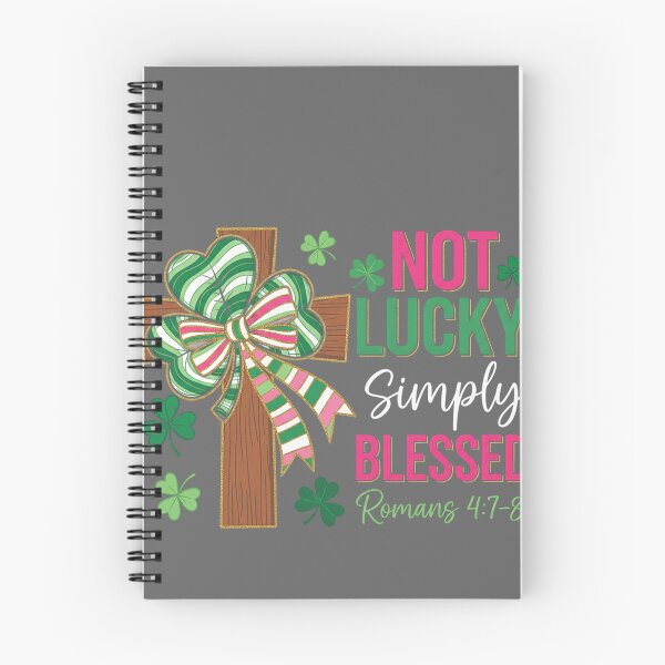 Item preview, Not Lucky Simply Blessed Coquette Bow Cross St Patrick's Day  designed and sold by KristineLi.