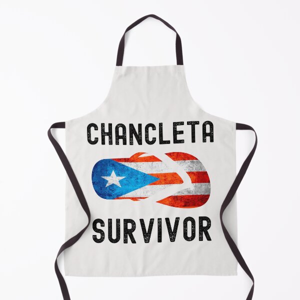 Item preview, Puertorican Humor chancleta survivor,mom's flip-flop designed and sold by erozzz.
