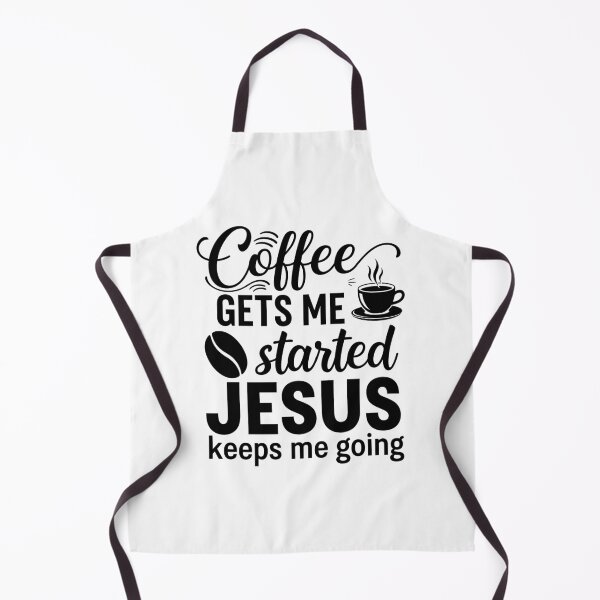 Item preview, Coffee gets started jesus keeps me going designed and sold by easttesgift.