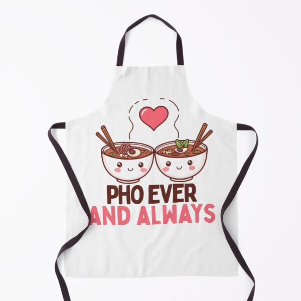 Item preview, Pho Ever and Always Kawaii Noodle Soup Pun Art designed and sold by PunTeestic.