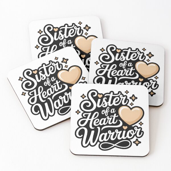 Item preview, Sister Of a Heart Warrior – Proud and Strong CHD Support Family designed and sold by SEBANOX.
