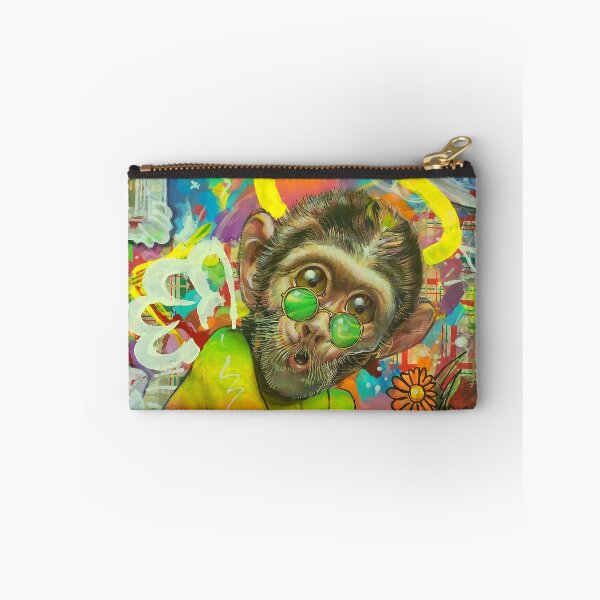 Item preview, colorful monkey designed and sold by BlackSilver1980.