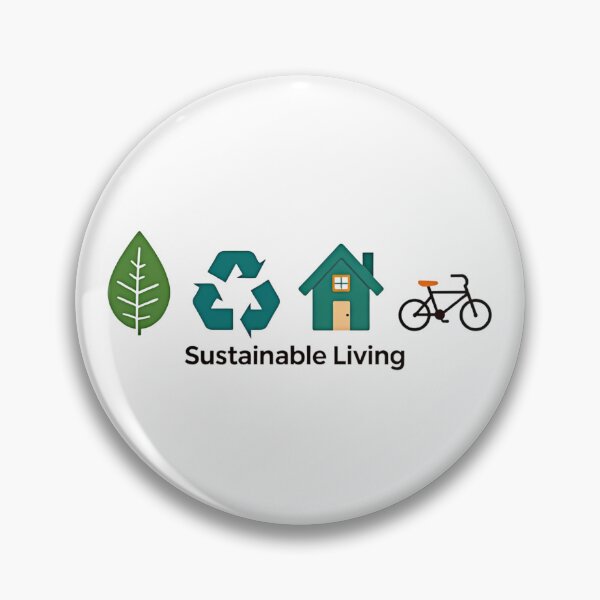 Item preview, Sustainable Living – Eco Friendly Lifestyle Illustration designed and sold by dkza.