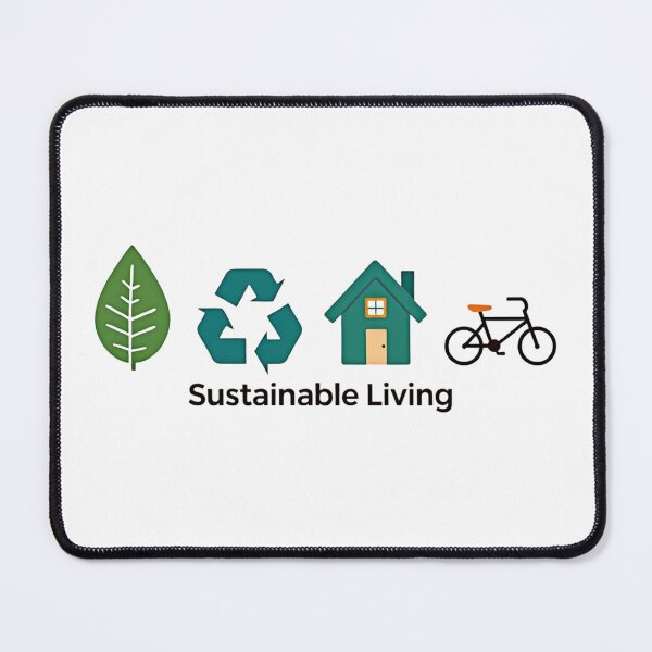 Item preview, Sustainable Living – Eco Friendly Lifestyle Illustration designed and sold by dkza.