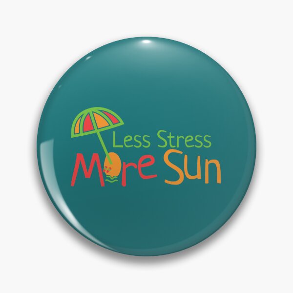 Item preview, Less Stress More Sun Summer Vacation Typography designed and sold by faridilham.