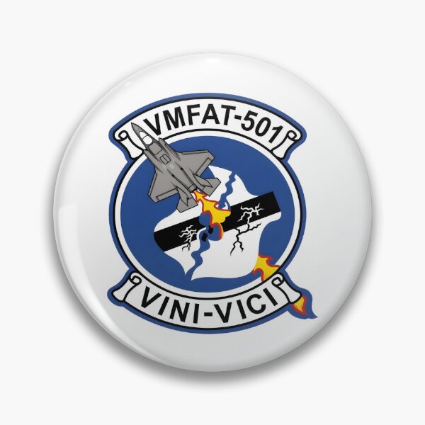 Item preview, VMFAT-501 Marine Fighter Attack Training Squadron Emblem designed and sold by CharlieDesings.
