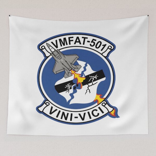 Item preview, VMFAT-501 Marine Fighter Attack Training Squadron Emblem designed and sold by CharlieDesings.